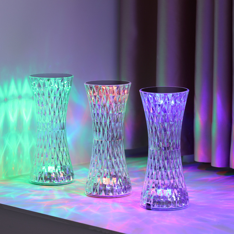 Up Lighting Decor - Lampes de chevet en cristal, décorations