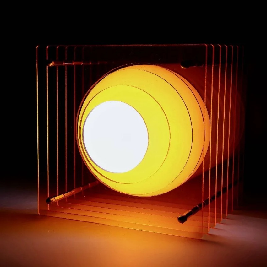 Lighting Decoration Ideas - Lampe lunaire en acrylique à mille