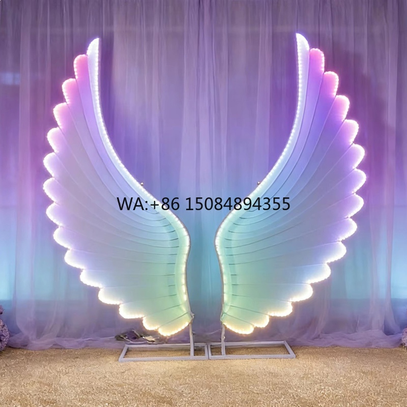 Lighting Decoration Ideas - Ailes d'ange lumineuses, accessoires de lumière,
