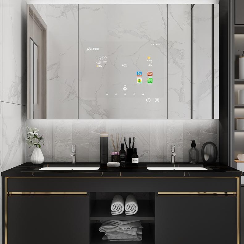 Decor Lighting Cy - Miroir intelligent LED personnalisé avec éclairage