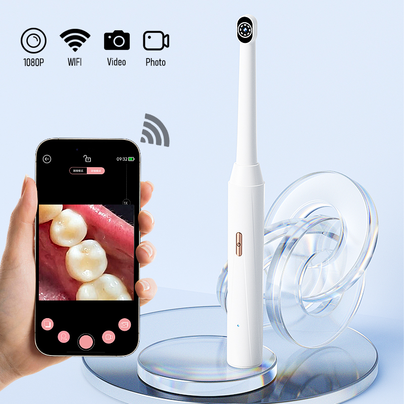 Lighting Visual - Caméra orale sans fil pour iPhone/Android,