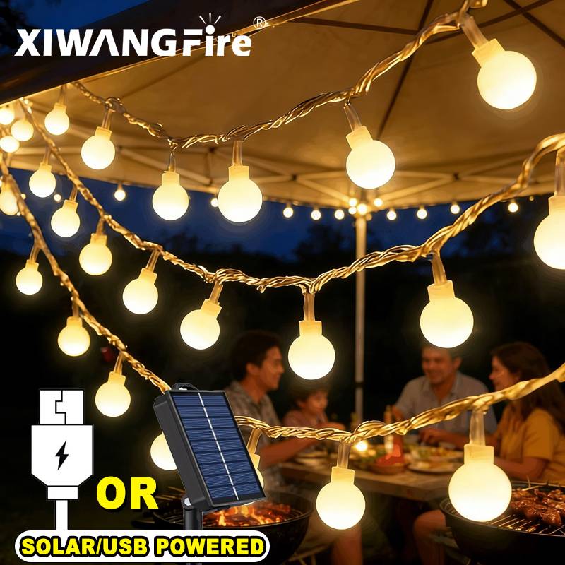Guirlandes lumineuses solaires - Lighting Christmas Decor avis et prix