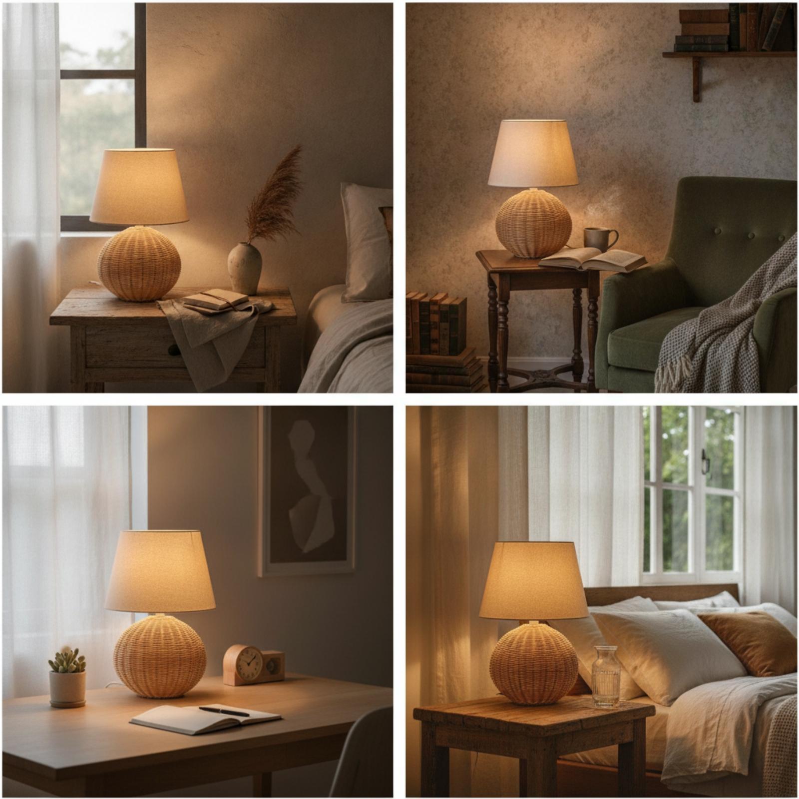 Lampe de chevet avec base en r - Lighting Decoration Ideas avis et prix