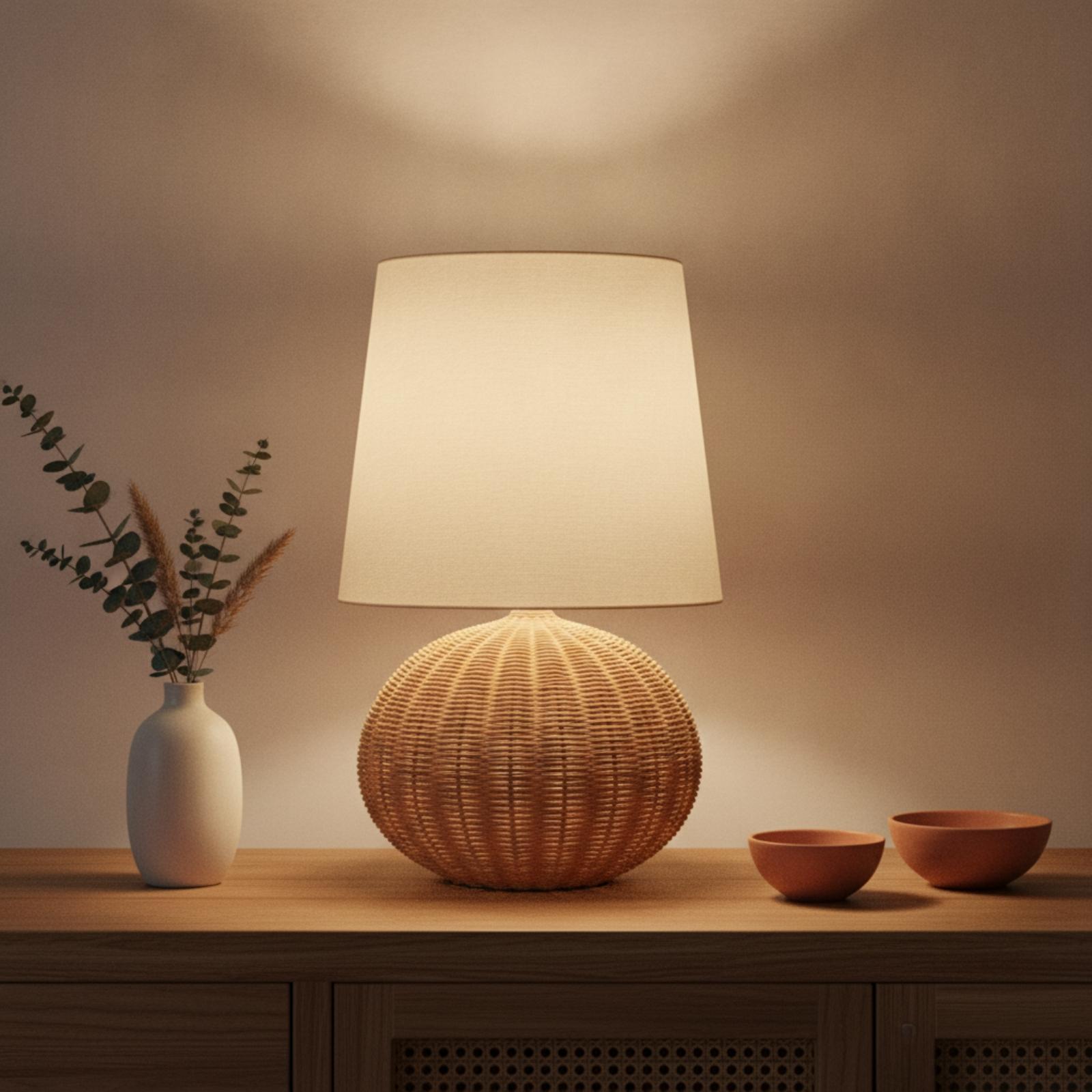 Lampe de chevet avec base en r - Lighting Decoration Ideas avis et prix