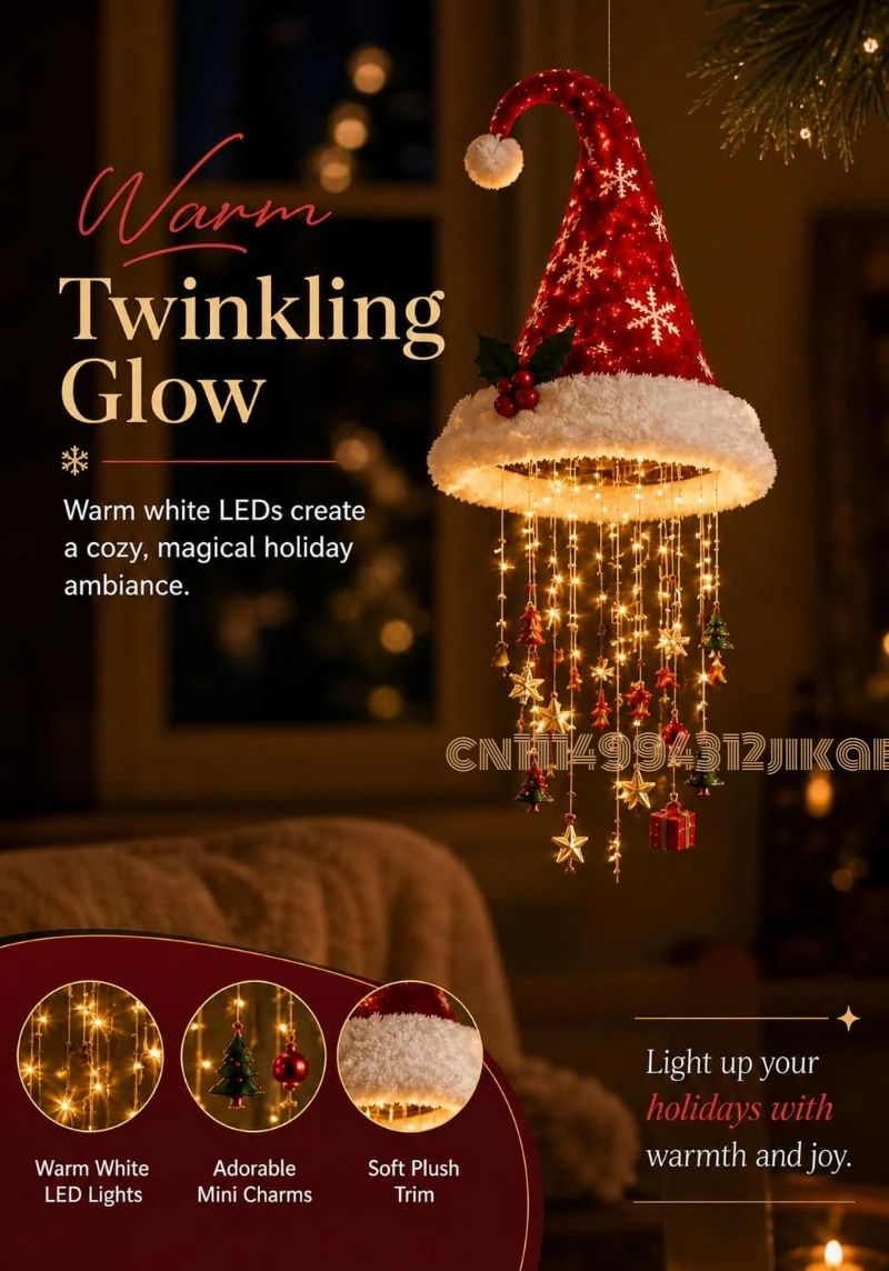 Lustre suspendu en forme de bo - Lighting Christmas Decor avis et prix