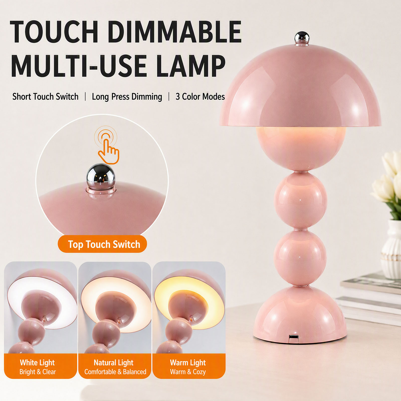 Lampe de table vintage en form - Lighting Decor Bedroom avis et prix