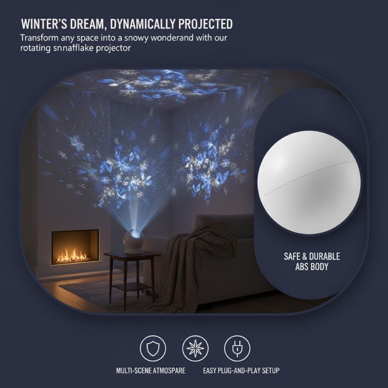 Projecteur de flocons de neige - Lighting Christmas Decor avis et prix