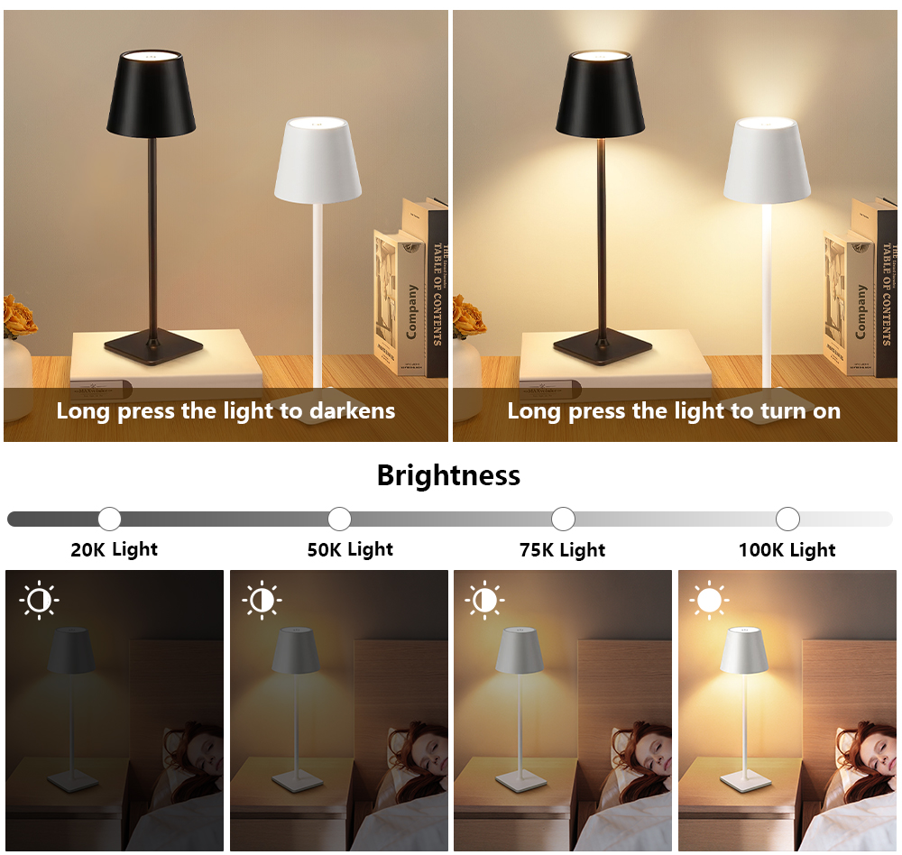 Lampe de bureau LED rechargeab - Up Lighting Decor avis et prix